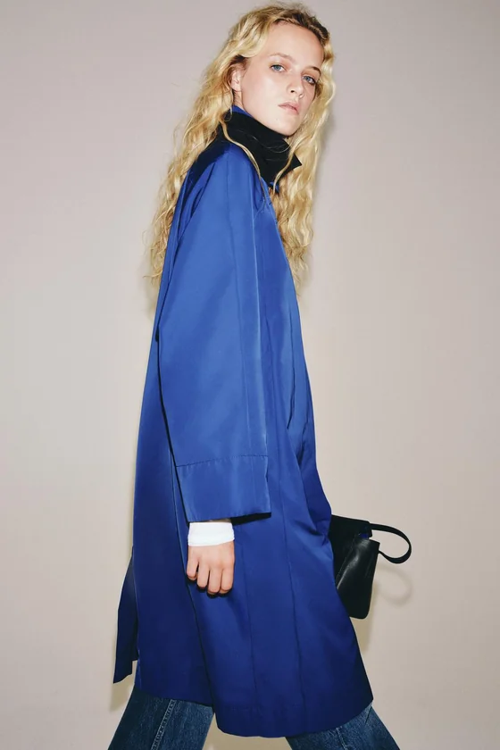ТРЕНЧ МИДИ — коллекция Zara «ZW»