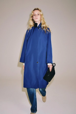 Тренч миди — коллекция Zara «Zw»- Заказать в России