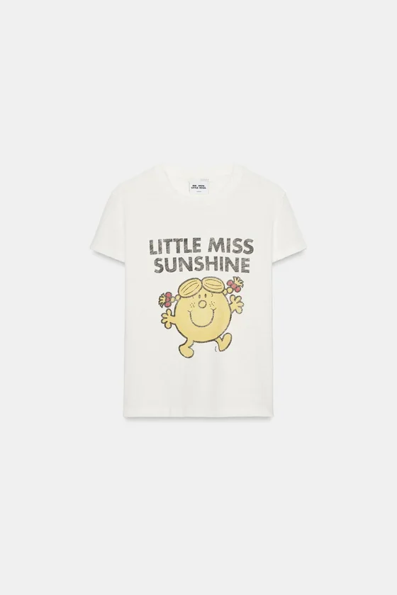 ФУТБОЛКА LITTLE MISS SUNSHINE ИЗ ХЛОПКА ФЛАММЕ