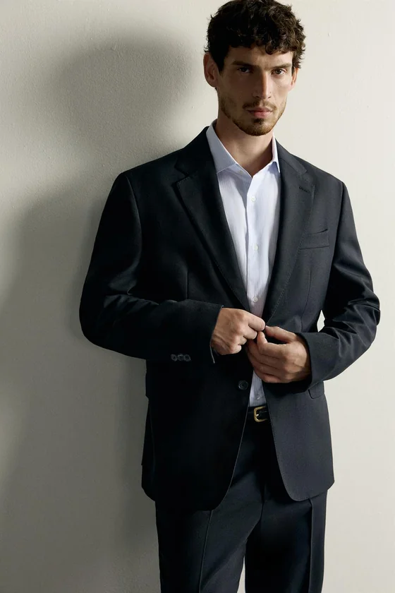 Рубашка Slim Fit в полоску