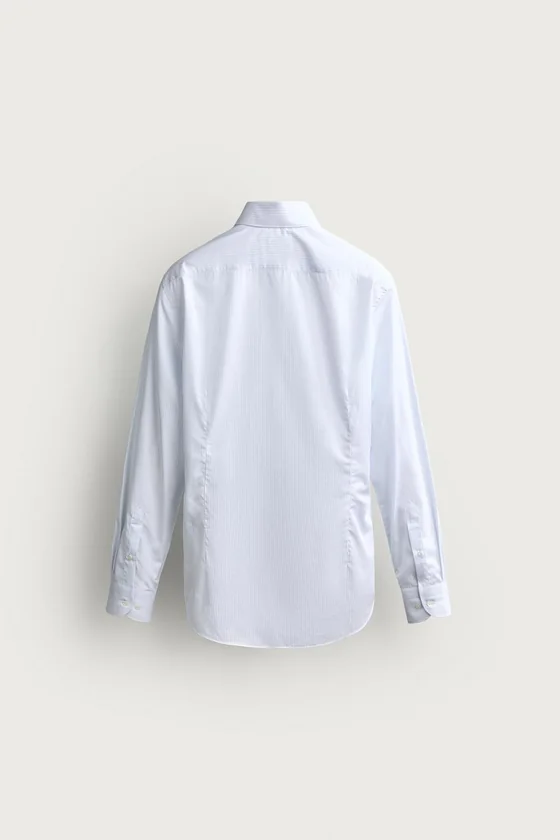Рубашка Slim Fit в полоску