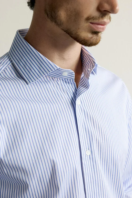РУБАШКА SLIM FIT В ПОЛОСКУ