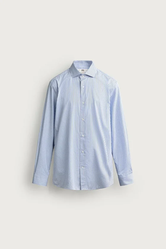 РУБАШКА SLIM FIT В ПОЛОСКУ