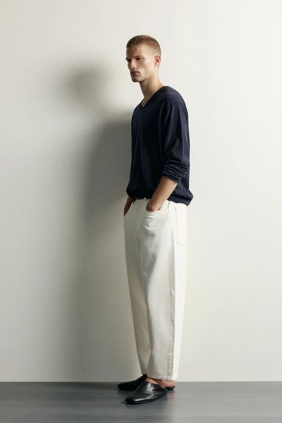 ДЖИНСЫ TAPERED WIDE FIT