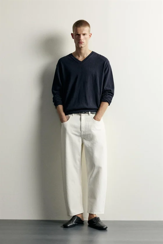 ДЖИНСЫ TAPERED WIDE FIT