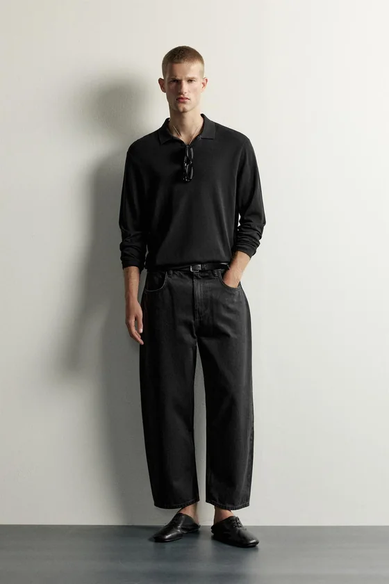 ДЖИНСЫ TAPERED WIDE FIT