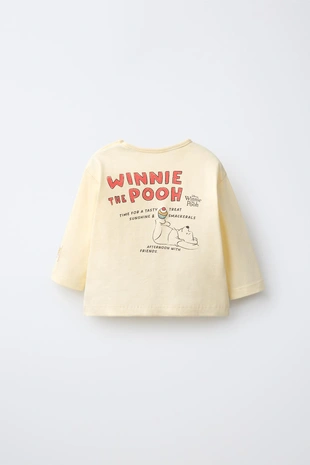Лонгслив с принтом Winnie The Pooh © Disney- Заказать в России