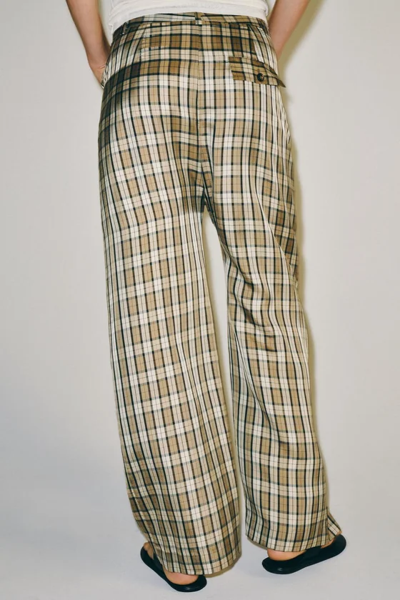 БРЮКИ В КЛЕТКУ — ZW COLLECTION