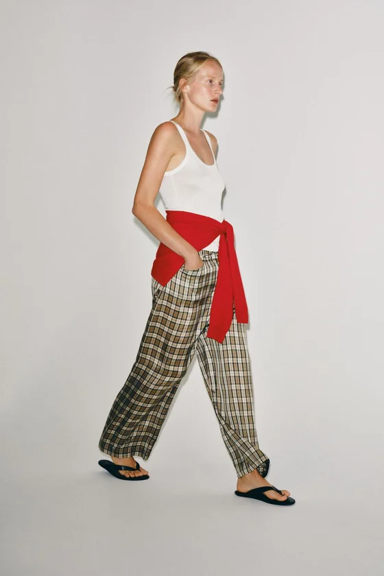 БРЮКИ В КЛЕТКУ — ZW COLLECTION