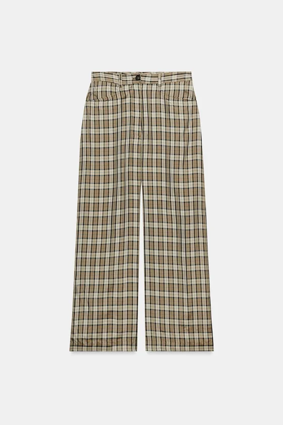 БРЮКИ В КЛЕТКУ — ZW COLLECTION
