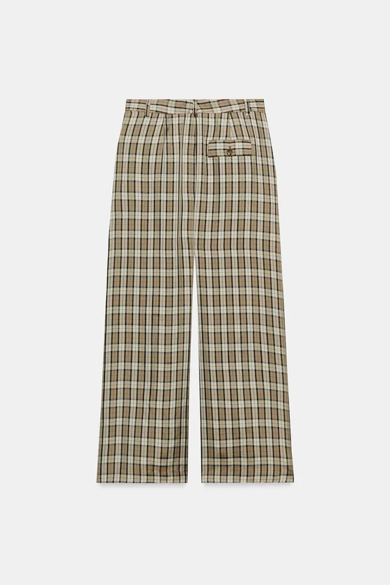 БРЮКИ В КЛЕТКУ — ZW COLLECTION