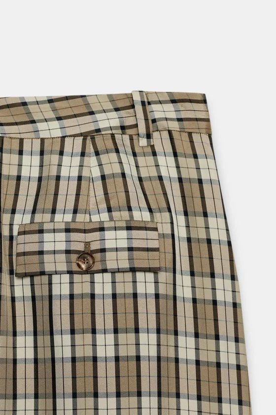 БРЮКИ В КЛЕТКУ — ZW COLLECTION