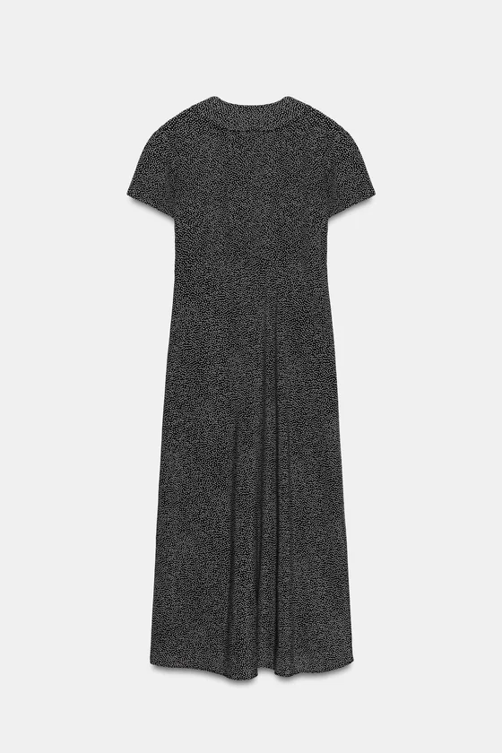 ПЛАТЬЕ МИДИ В ГОРОШЕК — ZW COLLECTION