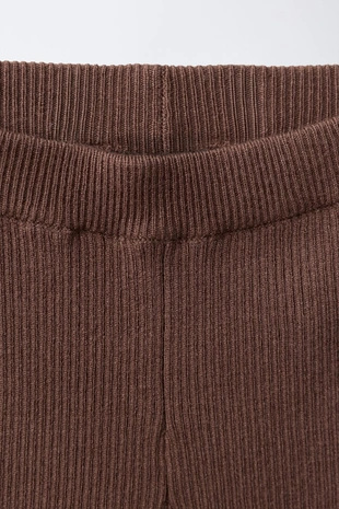 Легинсы Flare в рубчик