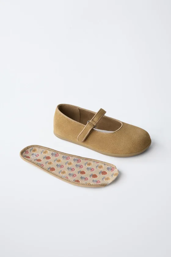 КОЖАНЫЕ БАЛЕТКИ BAREFOOT