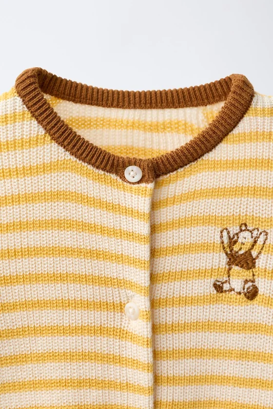 ТРИКОТАЖНЫЙ КОМБИНЕЗОН В ПОЛОСКУ WINNIE THE POOH © DISNEY