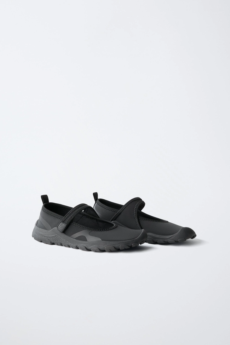 Спортивные балетки barefoot с открытым носком