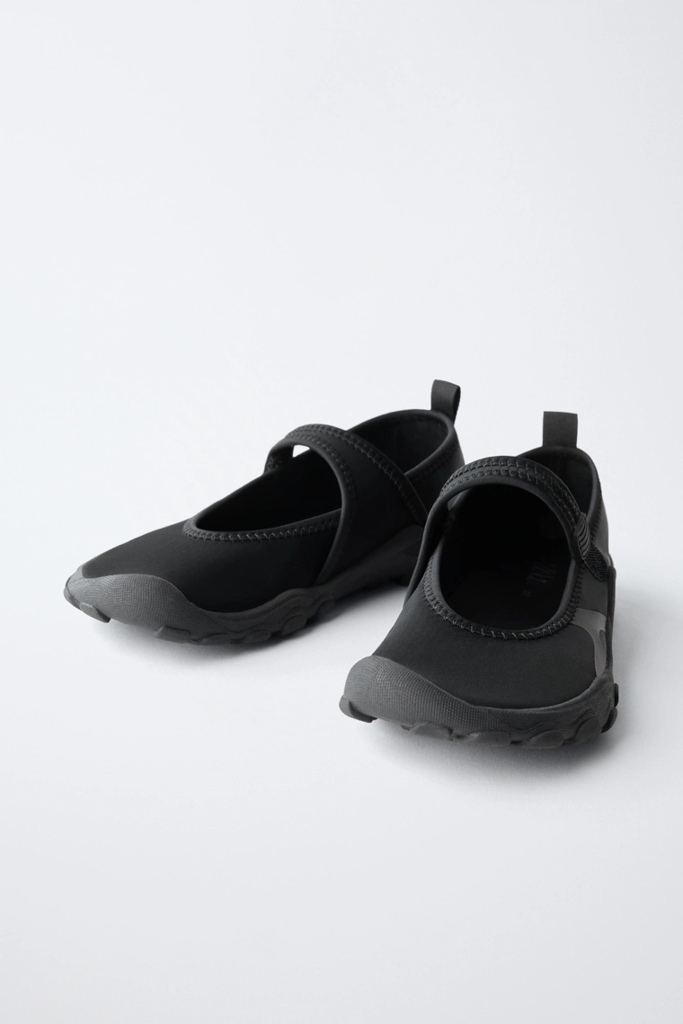 Спортивные балетки barefoot с открытым носком