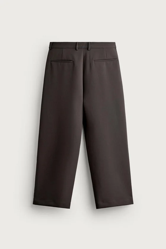 БРЮКИ RELAXED FIT СО СКЛАДКАМИ