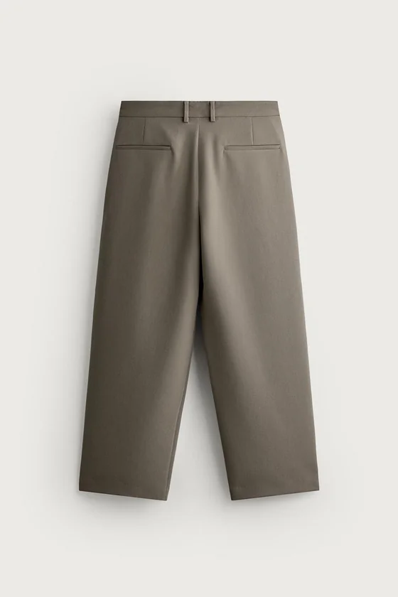 БРЮКИ RELAXED FIT СО СКЛАДКАМИ