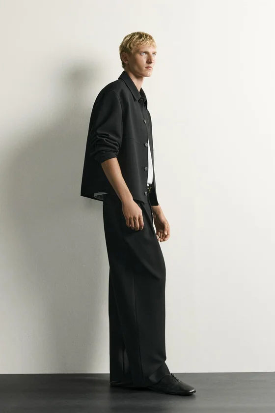 БРЮКИ RELAXED FIT СО СКЛАДКАМИ