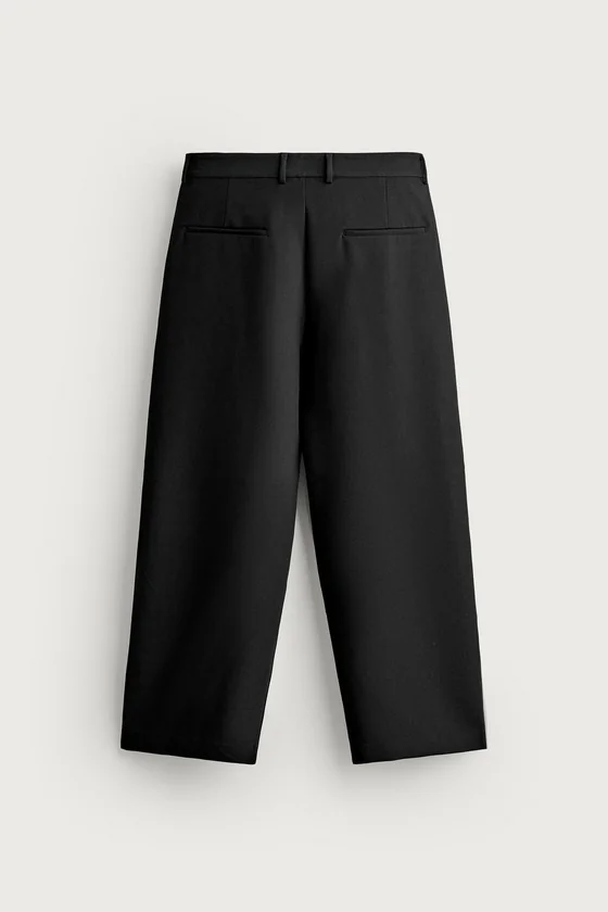 БРЮКИ RELAXED FIT СО СКЛАДКАМИ