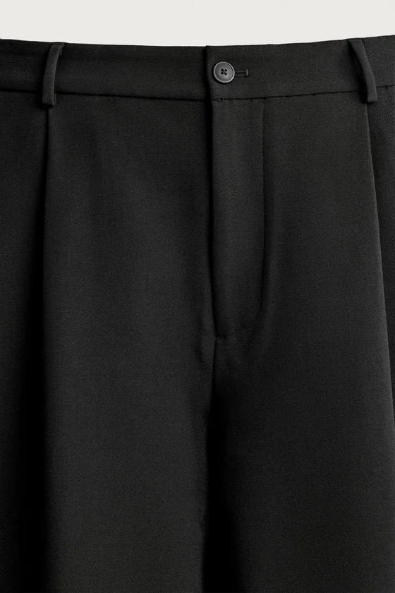 БРЮКИ RELAXED FIT СО СКЛАДКАМИ