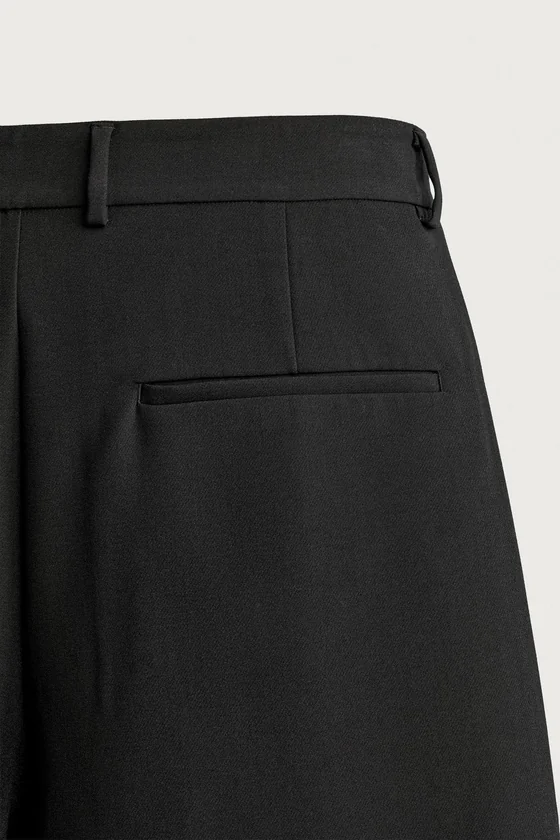 БРЮКИ RELAXED FIT СО СКЛАДКАМИ
