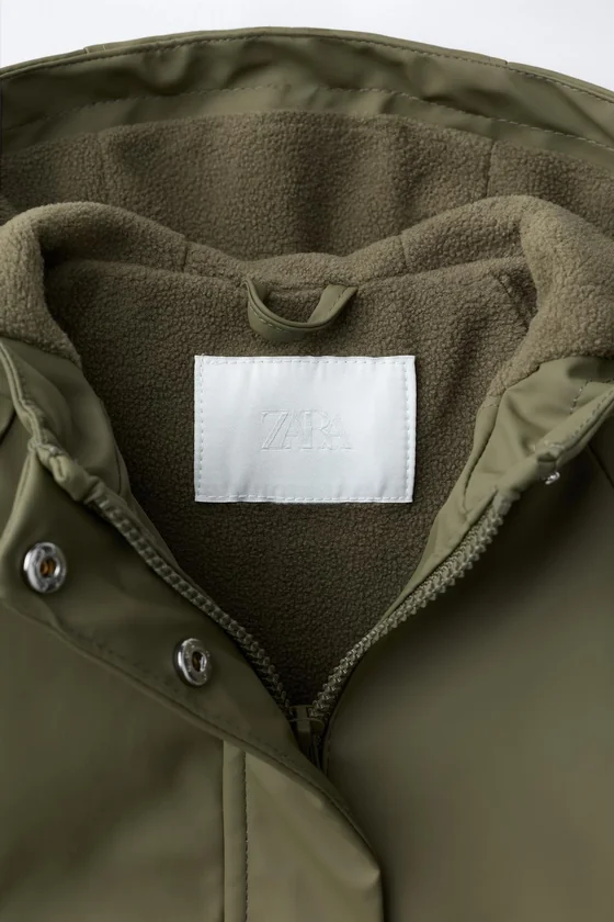 ПРОРЕЗИНЕННЫЙ ОДНОТОННЫЙ ДОЖДЕВИК WATER RESISTANT