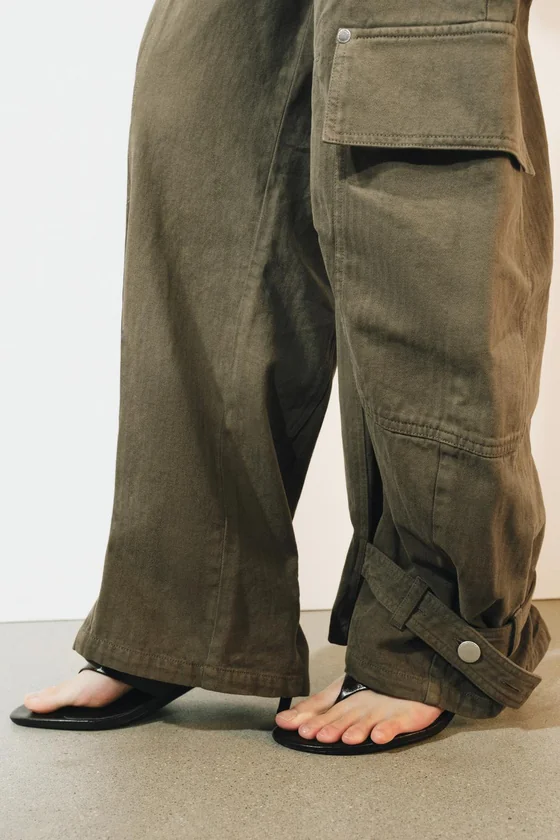 БРЮКИ БАРРЕЛЬ КАРГО — ZW COLLECTION