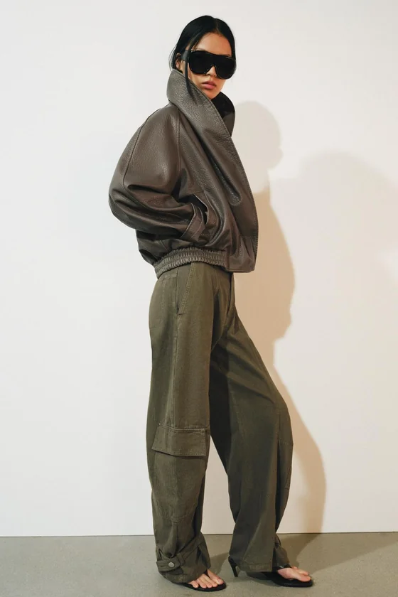 БРЮКИ БАРРЕЛЬ КАРГО — ZW COLLECTION