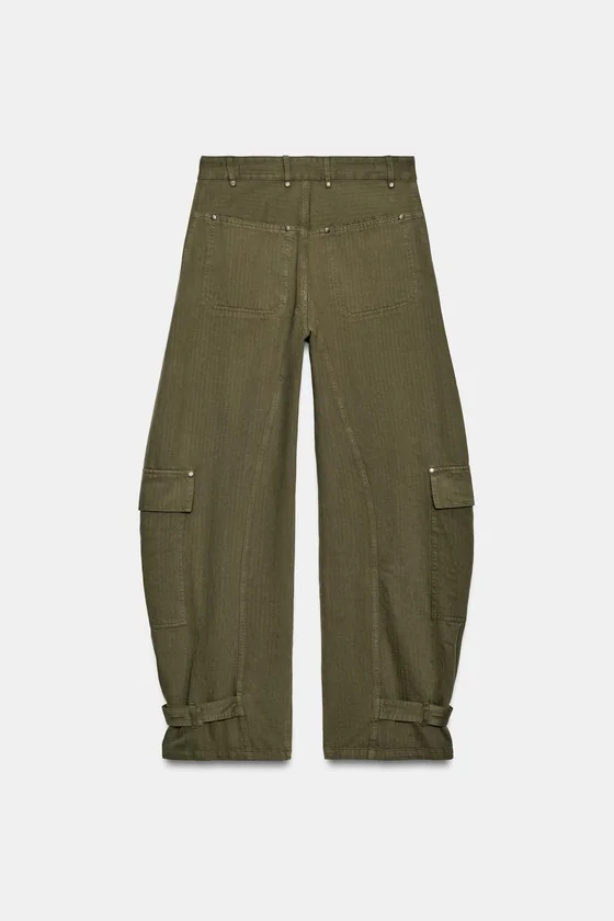БРЮКИ БАРРЕЛЬ КАРГО — ZW COLLECTION