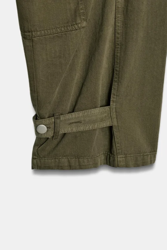 БРЮКИ БАРРЕЛЬ КАРГО — ZW COLLECTION