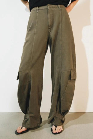 Брюки баррель карго — Zw Collection- Заказать в России