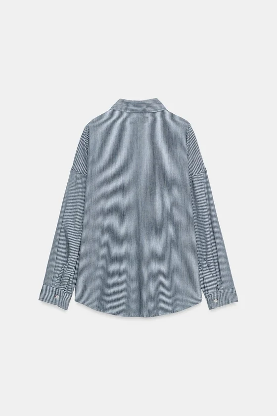РУБАШКА В ПОЛОСКУ ZW COLLECTION
