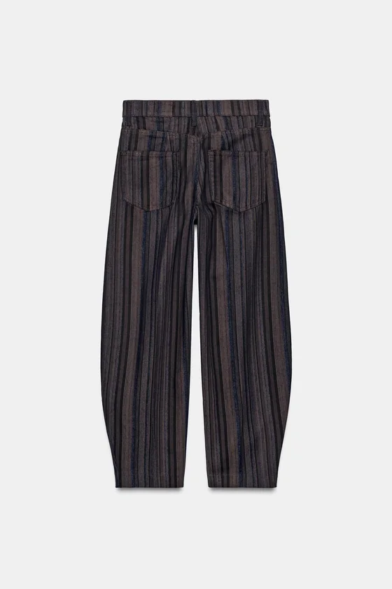 ДЖИНСЫ TAPERED С ВЫСОКОЙ ПОСАДКОЙ — ZW COLLECTION