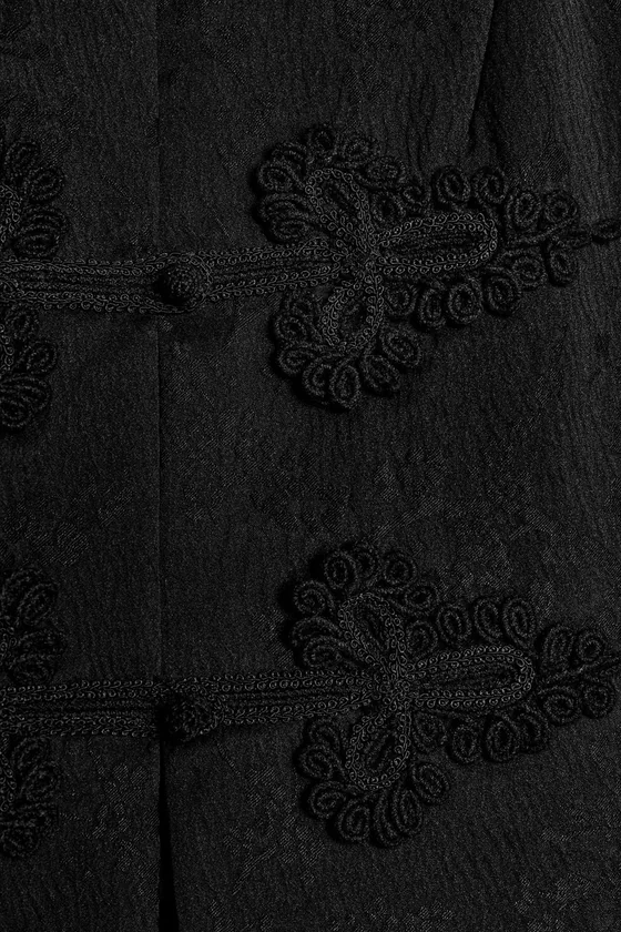 КУРТКА ЖАККАРДОВАЯ С ЗАСТЕЖКАМИ-КЛЕВАНТ — ZW COLLECTION