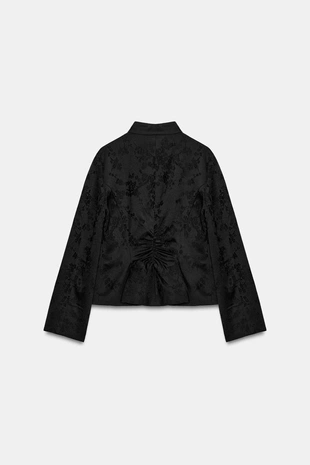 Куртка жаккардовая с застежками-клевант — Zw Collection- Заказать в России