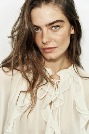 Объемный топ в романтическом стиле- Заказать в России