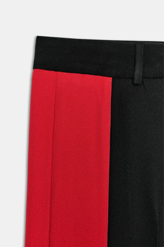 ШИРОКИЕ БРЮКИ С ПОЛОСАМИ ПО БОКАМ — коллекция Zara «ZW»