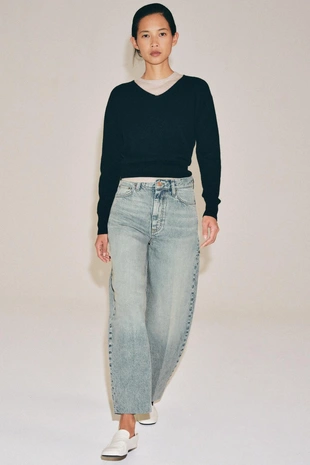 Джинсы Tapered с высокой посадкой — Zw Collection