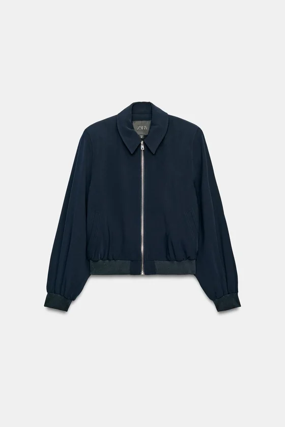 БОМБЕР С ПОДПЛЕЧНИКАМИ — ZW COLLECTION