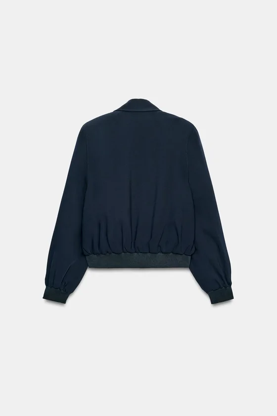 БОМБЕР С ПОДПЛЕЧНИКАМИ — ZW COLLECTION