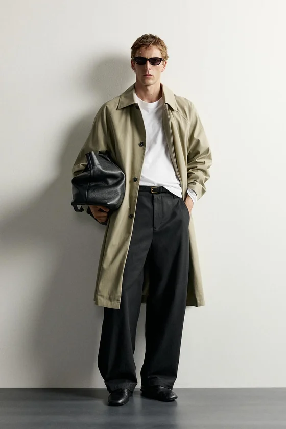 Брюки balloon fit с отворотами
