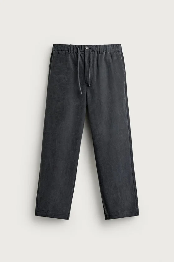 СТРУЯЩИЕСЯ БРЮКИ RELAXED FIT