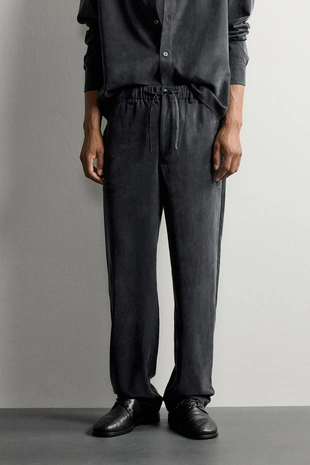 Струящиеся брюки Relaxed Fit