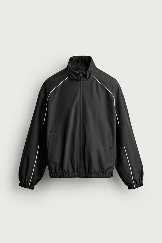 WATER-REPELLENT КУРТКА С КОНТРАСТНОЙ ОТДЕЛКОЙ