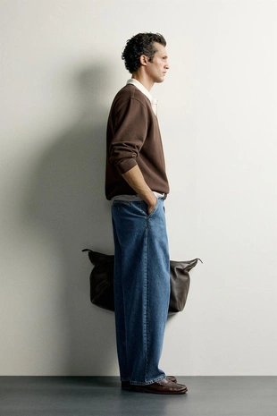 Поло Relaxed Fit из пике
