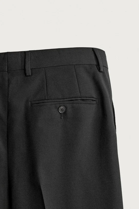 БРЮКИ REGULAR FIT ИЗ 100% ШЕРСТИ