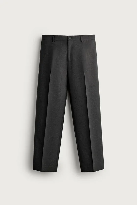 ШЕРСТЯНЫЕ БРЮКИ REGULAR FIT 100%